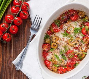 baked tilapia with tomatoes