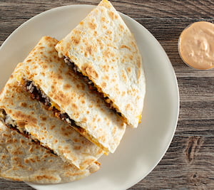 black bean quesadillas