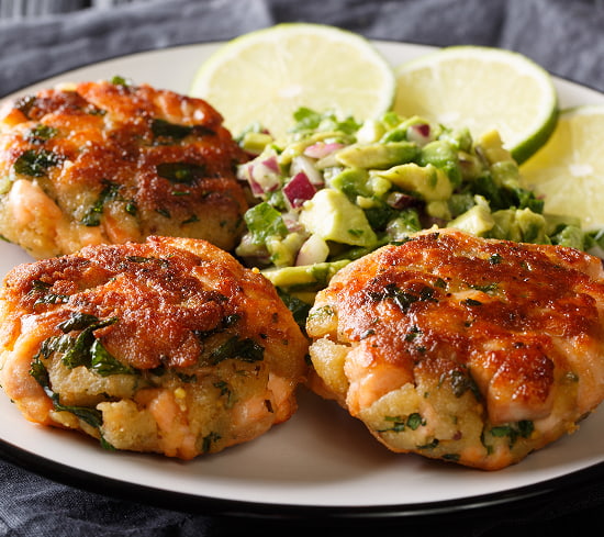 lemon pepper salmon patties