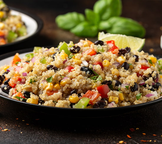 quinoa and black bean salad 