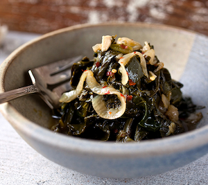 smothered greens