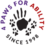 4 Paws for Ability logo