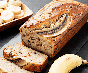 get nutty whole grain banana bread